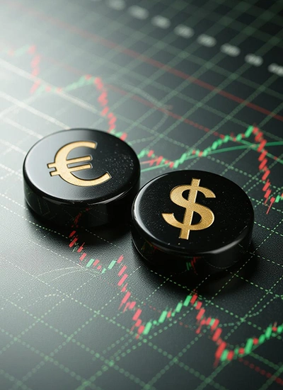 Kurz eura a dolára v roku 2025
